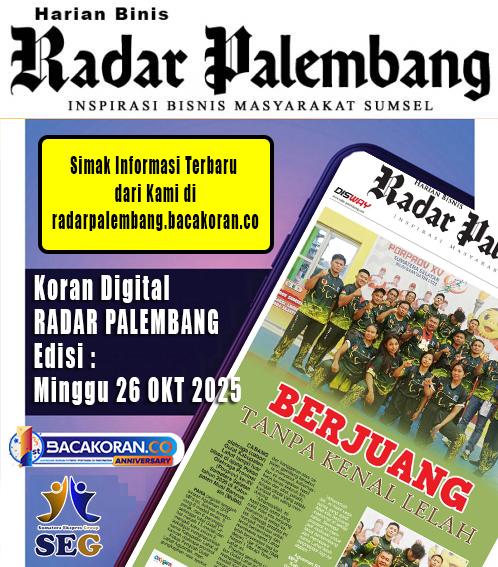 Radar Palembang 26 Oktober 2025