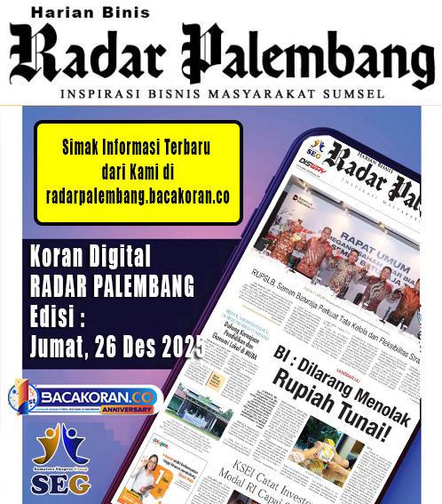 Radar Palembang, 26 Desember 2025