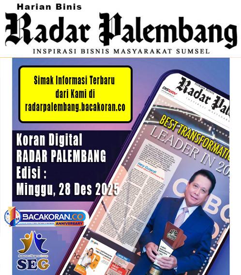 Radar Palembang, 28 Desember 2025