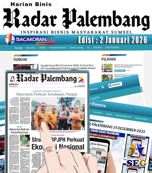 Radar Palembang 2 Januari 2026