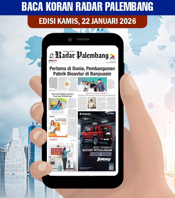 Radar Palembang 22 Januari 2026