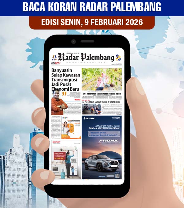 Radar Palembang 9 Februari 2026