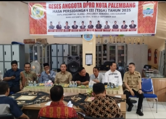 Anggota DPRD Palembang Dapil II Siap Perjuangkan Aspirasi SMP 40