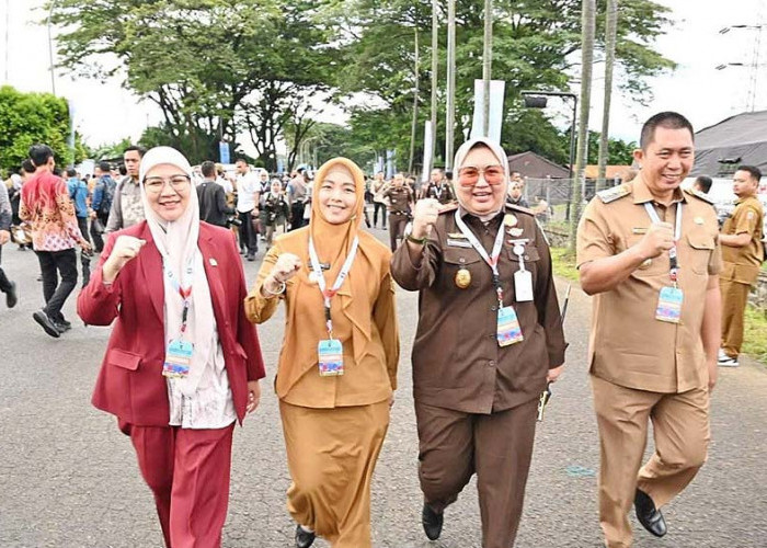  Wako dan Wawako Pagaralam Hadiri Rakornas Pemerintah Pusat dan Daerah