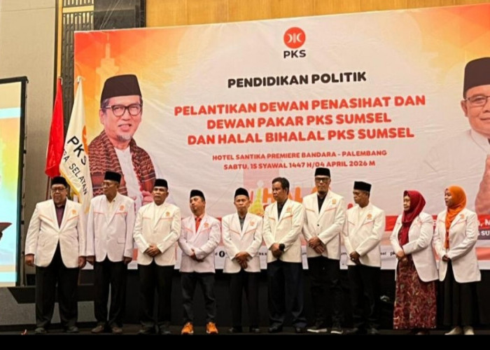 Muhammad Toha Ketua MPW PKS Sumsel Melantik Dewan Penasehat dan Dewan Pakar PKS 