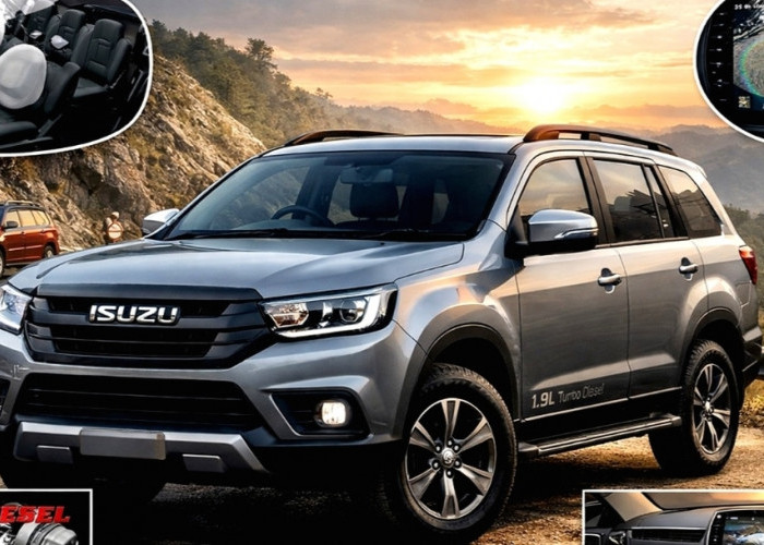 Isuzu Panther 2026 Tampil Sangar: Konsumsi BBM Tembus 17 Km/Liter, Mesin 1.9L Turbo Jadi Kunci