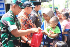 Resmikan Sarana Air Bersih, Kodim 0419/Tanjab dan PNM Tanjung Jabung Cegah Stunting