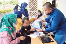 Semarak HUT PTBA, Gelar Lomba Mewarnai PAUD