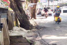 Jalan Akses Perkantoran Sumsel, Banyak Lubang