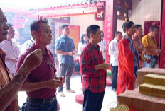 Sambut Tahun Naga Kayu, Pengurus Kelenteng Chandra Nadi 10 Ulu Palembang Gelar Ritual  Chi Fuk