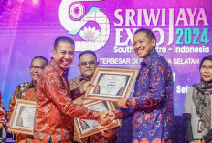  Pamerkan Produk Mitra Binaan,  SKK MIGAS – KKKS Raih Juara 1 Stand Terbaik di Sriwijaya Expo 2024