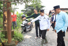 Gerak Cepat Pj Gubernur Elen Setiadi Terjun ke Lapangan, Pantau Langsung Ruas Jalan Rusak di Gandus Palembang