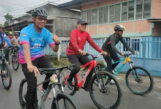 150 Peserta Gowes Bersama Rebut Piala Kapolres