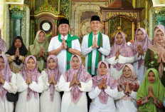 Gubernur Herman Deru Resmikan Masjid Agung Al-Huda Desa Tugu Agung
