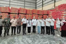 Pastikan Stok Aman, Netta Indian Tinjau Ketersediaan Beras
