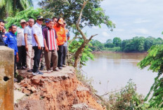 Wabup Muba: Jalan Longsor Desa Kasmaran segera Diperbaiki
