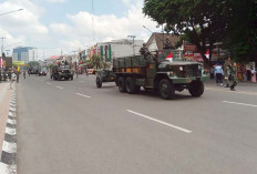 HUT TNI 5 Oktober 2024, Kodam II Sriwijaya Parade Alutsista