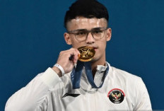 Olimpiade Paris 2024,  Profil Rizki Juniansyah, si langganan juara dan pemegang rekor dunia