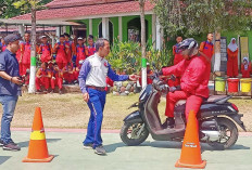 135 Siswa/i SMK di Muara Enim Ikuti Safety Riding Astra Motor Sumsel