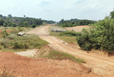 Perlintasan Jalan Tol Kapal Betung Palembang, Jalan di Tempat