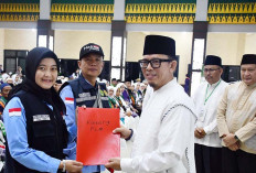 369 Jemaah Haji Kloter 9 di Lepas Langsung Bupati OKU dari Embarkasi Palembang Terbang ke Madinah