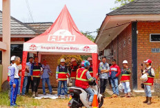 87 Pegawai Bank Panin Dubai Syariah dan PT Servo Lintas Raya Ikut Edukasi Safety Riding AMS