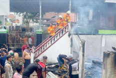 Satu Rumah di Air Itam Ludes Terbakar