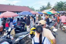 Bazar Takjil dan Pasar Beduk Diserbu Warga PALI