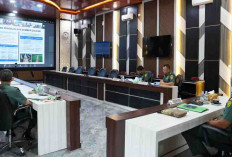 Kasdam II/Sriwijaya Hadiri Rakornis TMMD Ke-125 TA 2025 Melalui Vicon