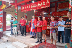 Kelenteng Leng Seng Keng Gelar Ritual Peringatan Dewa Hian Thian Siong Te
