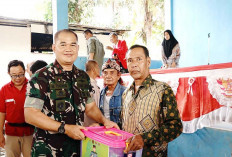 Danrem 044/Gapo, Dampingi Pangdam II/Sriwijaya Edukasi Karhutla