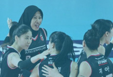 Klasemen Liga Voli Korea - Megawati Hangestri Pertiwi dkk Ditaklukan Suwon Hyundai dengan Skor 2-3