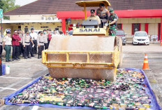Bupati Banyuasin Pimpin Apel Ketupat Musi 2025
