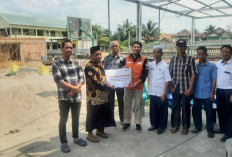 Rumah Zakat Salurkan Bantuan Kebakaran Untuk Pondok Pesantren Muhammadiyah Darussalam Sari Kembang Ogan Ilir