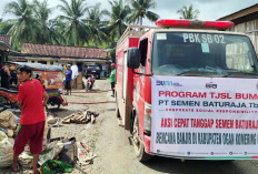 Semen Baturaja Distribusikan 107.500 Liter Air Bersih, Terdampak Banjir Kabupaten OKU