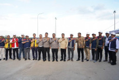 Antisipasi Macet Nataru, Tinjau Progres Tol Kapal Betung
