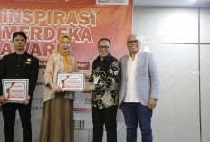 Rektor UBD Raih Penghargaan Tokoh Inspirasi Merdeka dari Radar Palembang