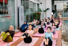 Ashtanga Yoga di Hotel Santika Radial Palembang         