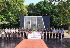  Peringati Hari Pengayoman ke-79,Lapas Sekayu Gelar Upacara Tabur Bunga di TMP Kusuma Bangsa