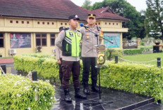 Apel Pagi, Kapolres Prabumulih Berikan Apresiasi Anak Buah