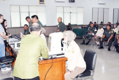 Korem 044/Gapo Gelar Pemeriksaan Kesehatan Mata, Pastikan Kesiapan Visual Prajurit dan Keluarga Besar TNI