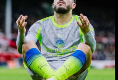 Cetak Gol, Cherki Senang  Pinjam Gaya Selebrasi Haaland