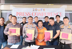 Polres OKI Ungkap Kasus Tindak Pidana Dana Desa