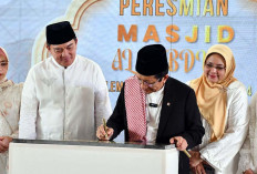 Menteri Agama Resmikan Masjid di Palembang