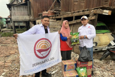 PGK Sumsel Bantu Korban  Angin Ribut