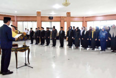 Lantik 49 Pejabat, Pj Bupati OKI: Meritokrasi Berjalan Baik