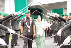 Danrem 044/Gapo Hadiri Sertijab Kasdam dan Pejabat Kodam II/Sriwijaya