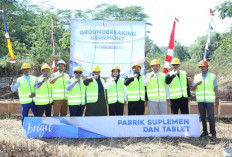 PT Brigit Biofarmaka 'Groundbreaking' Pabrik Baru di Sukoharjo