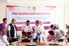 Kemensos RI Peduli Peyandang Disabilitas dan Komunitas di Prabumulih