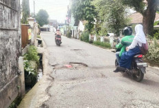 Nyaris Amblas Gorong-Gorong di Jalan Letnan Murod